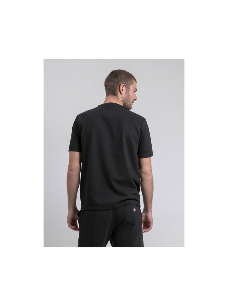 Camiseta de cuello redondo de puro algodón oversize NEWAX Negro - Kiabi