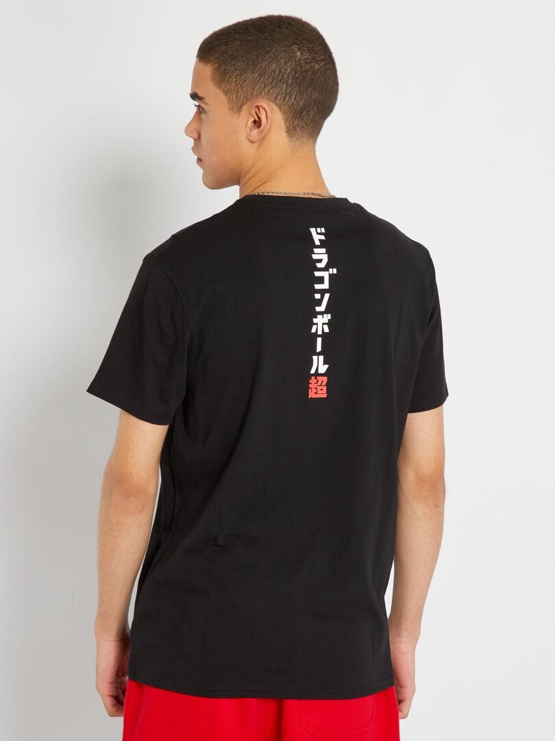 corrupción Costa superficie Camiseta de cuello redondo 'Dragon Ball Z' - negro - Kiabi - 12.00€