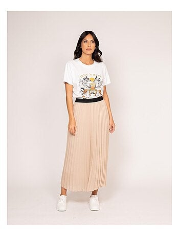 Camiseta de cuello redondo estampada FAIGLE