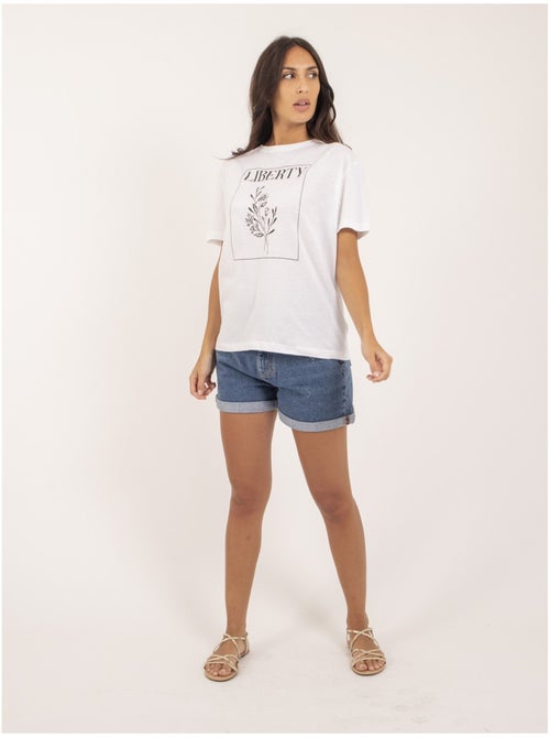 Camiseta de cuello redondo FENOMEN - Kiabi