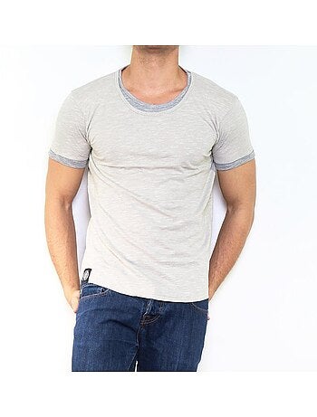 Camiseta de cuello redondo