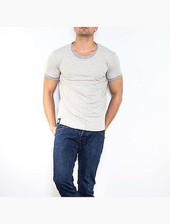 Camiseta de cuello redondo