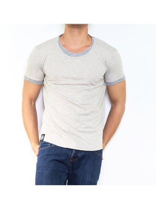 Camiseta de cuello redondo - Kiabi