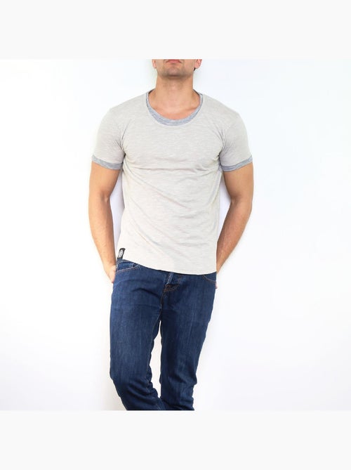 Camiseta de cuello redondo - Kiabi