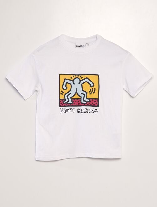 Camiseta de cuello redondo 'Keith Haring' - Kiabi