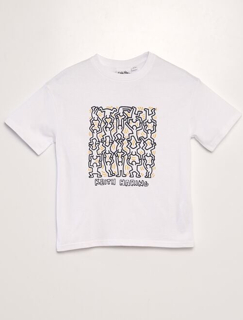 Camiseta de cuello redondo 'Keith Haring' - Kiabi