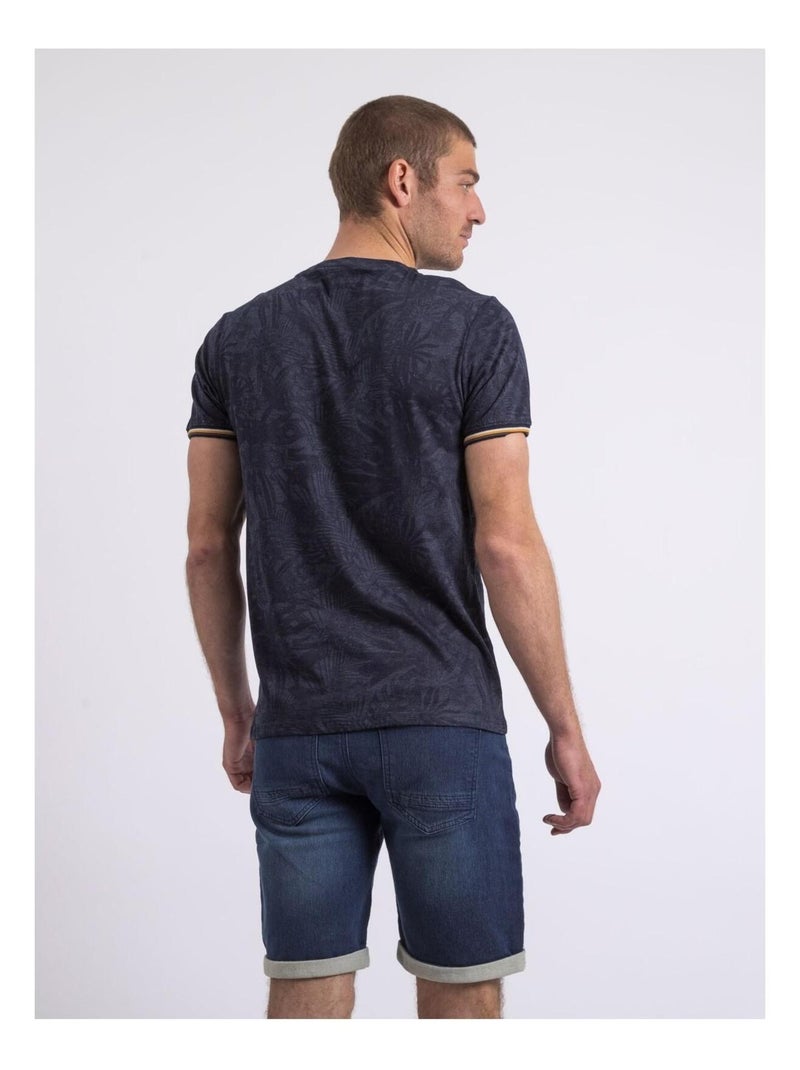 Camiseta de cuello redondo NAGAEKO Gris - Kiabi