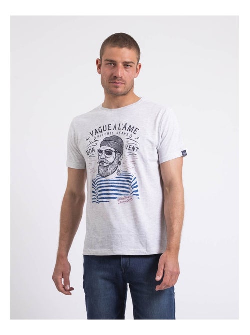 Camiseta de cuello redondo NAPLE - Kiabi