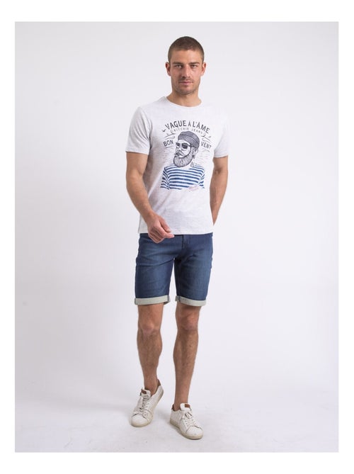 Camiseta de cuello redondo NAPLE - Kiabi