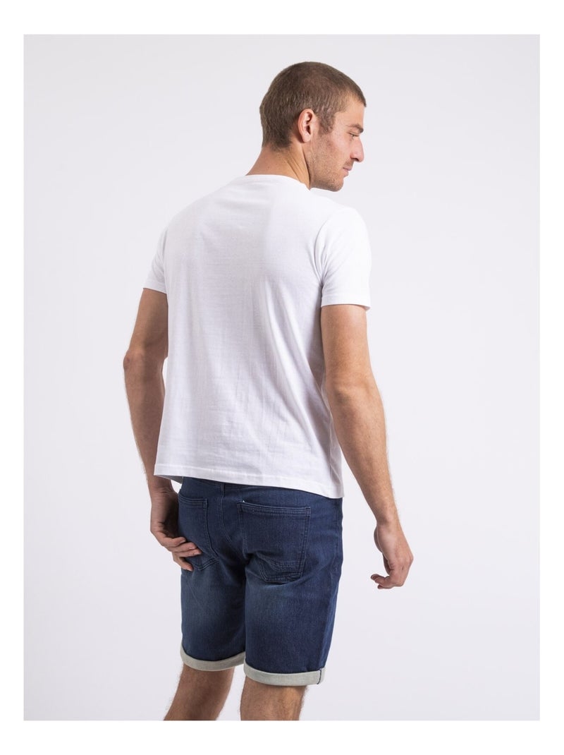 Camiseta de cuello redondo NILIPACK Blanco - Kiabi