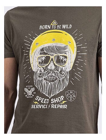 Camiseta de cuello redondo NOSHOP