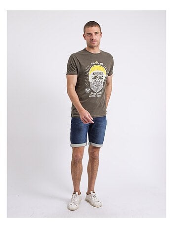 Camiseta de cuello redondo NOSHOP