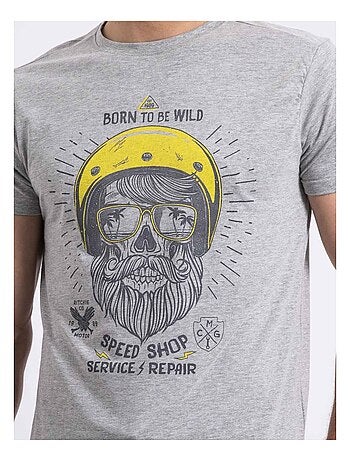 Camiseta de cuello redondo NOSHOP