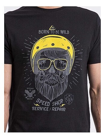 Camiseta de cuello redondo NOSHOP