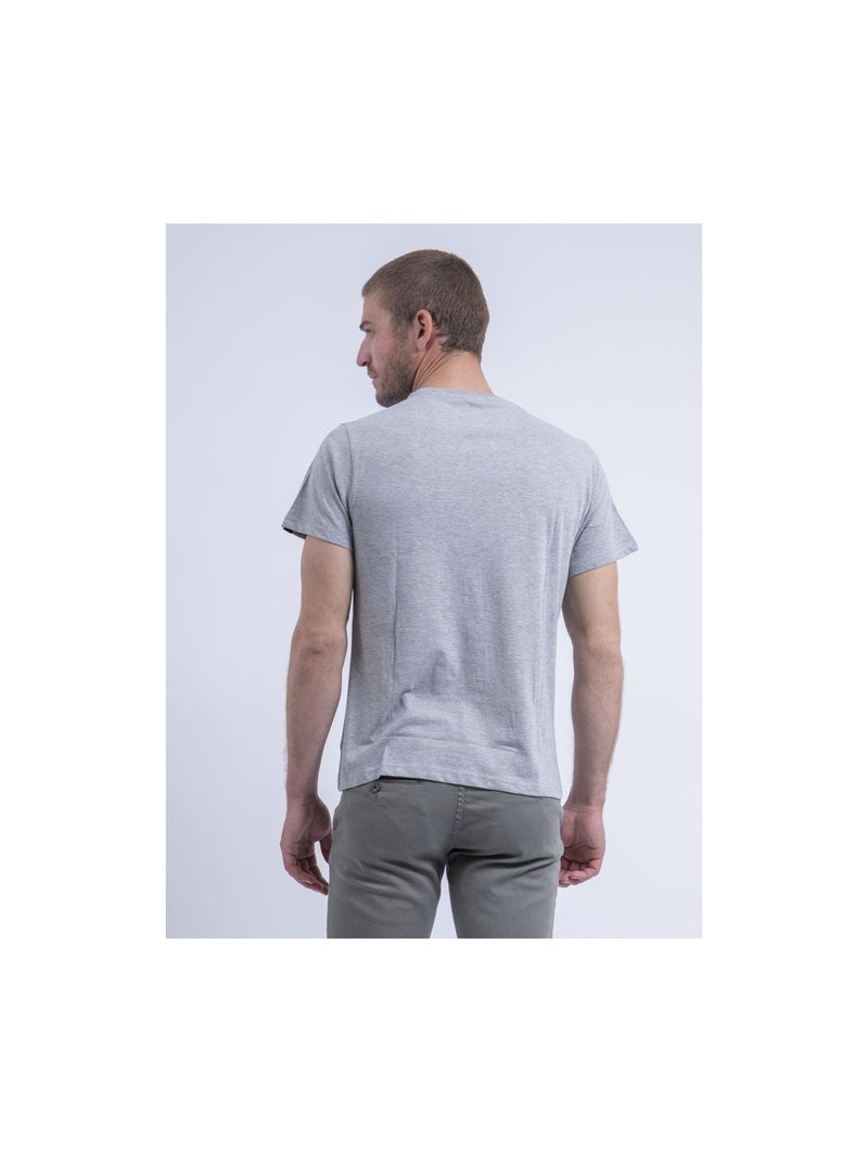 Camiseta de cuello redondo NUSKINO Gris - Kiabi