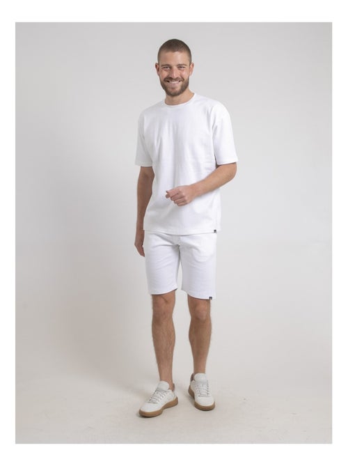 Camiseta de cuello redondo oversize de puro algodón NOBUKA - Kiabi