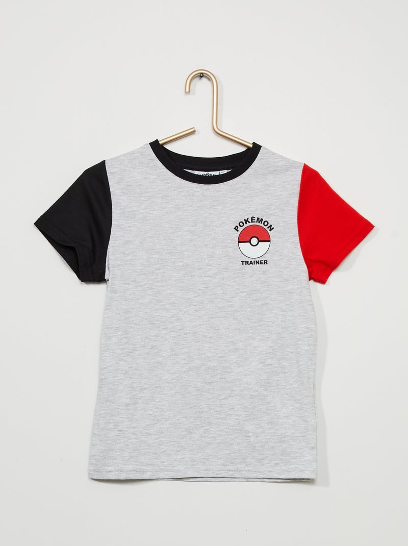 Camiseta de cuello redondo 'Pokémon' Blanco - Kiabi