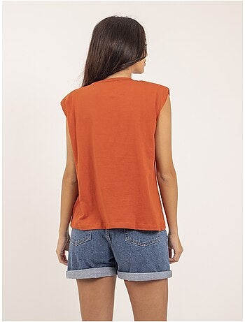Camiseta de cuello redondo sin mangas FROZEN