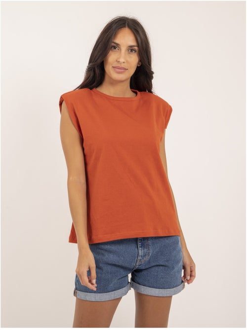 Camiseta de cuello redondo sin mangas FROZEN - Kiabi