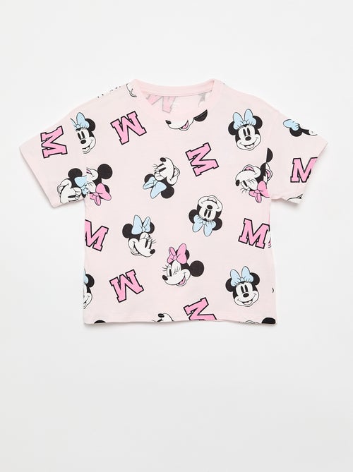 Camiseta de cuello redondo y manga corta 'Minnie' 'Disney' - Kiabi