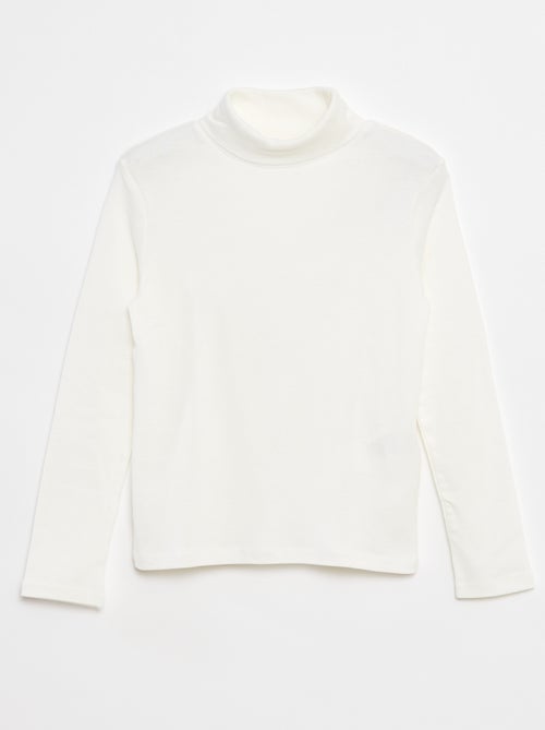Camiseta de cuello vuelto - Kiabi