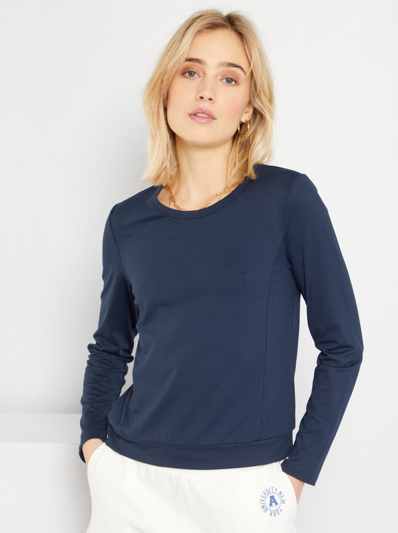 Camiseta de deporte azul - Kiabi