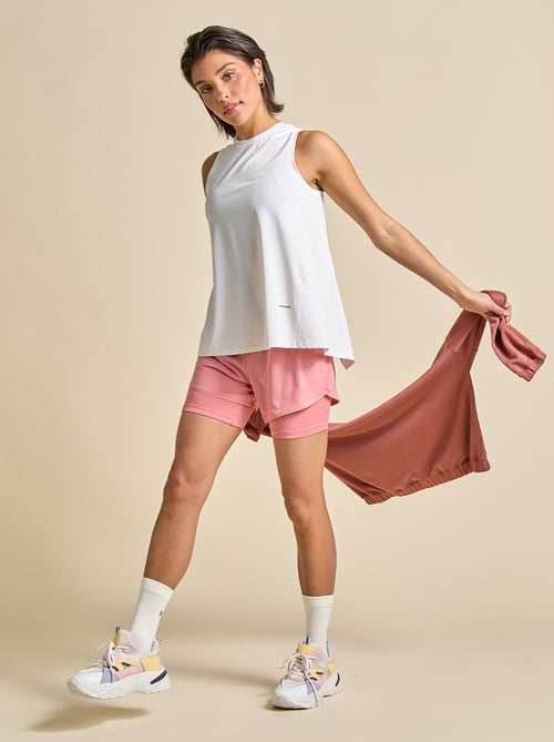 Camiseta de deporte con copas integradas - (ekstract) - Kiabi Camiseta de deporte con copas integradas - (ekstract) - Kiabi