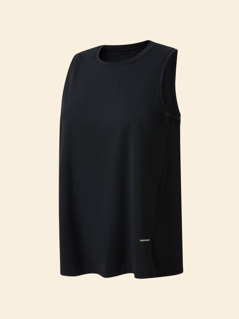 Camiseta de deporte con copas integradas - (ekstract) Negro - Kiabi