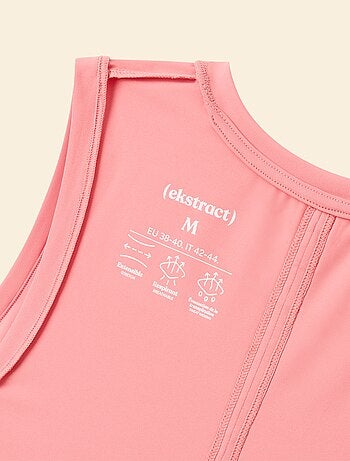 Camiseta de deporte con copas integradas - (ekstract)
