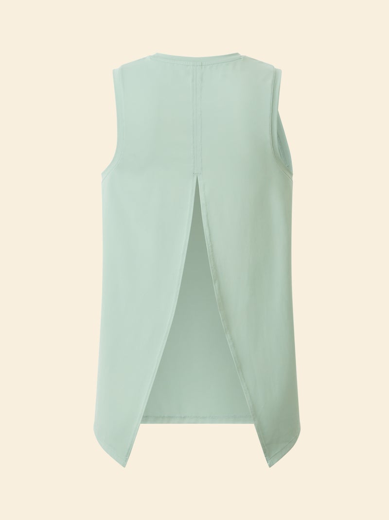 Camiseta de deporte con copas integradas - (ekstract) Verde - Kiabi