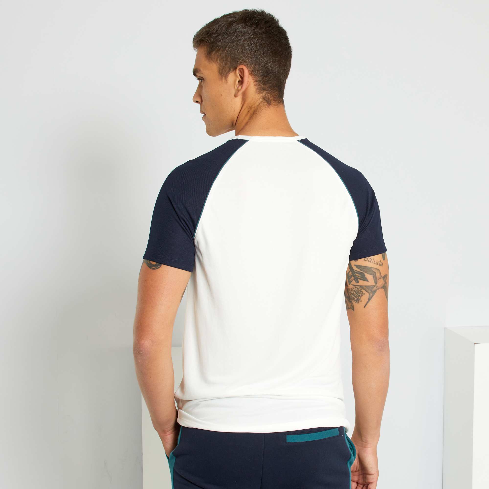 camisa en malla para hombre