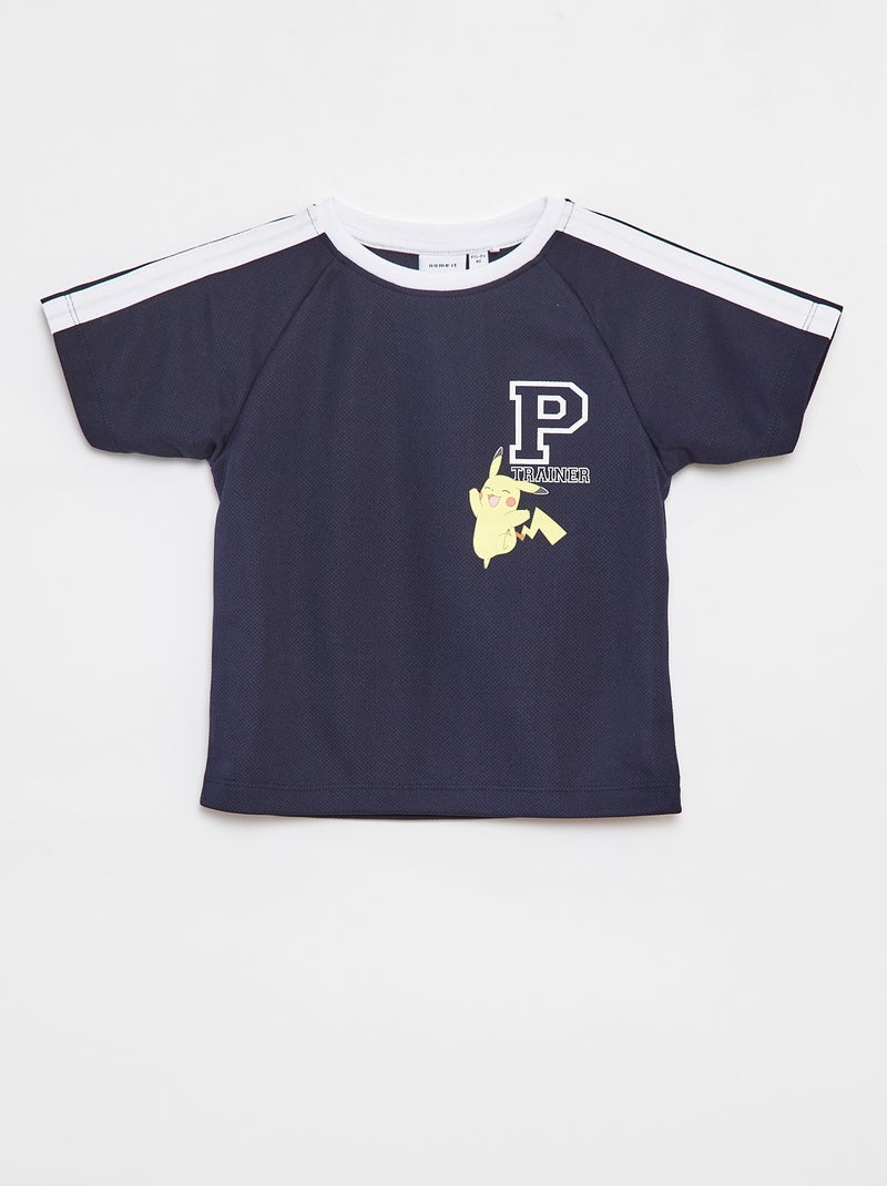 Camiseta de deporte de manga corta 'Pokémon' 'Name it' AZUL - Kiabi