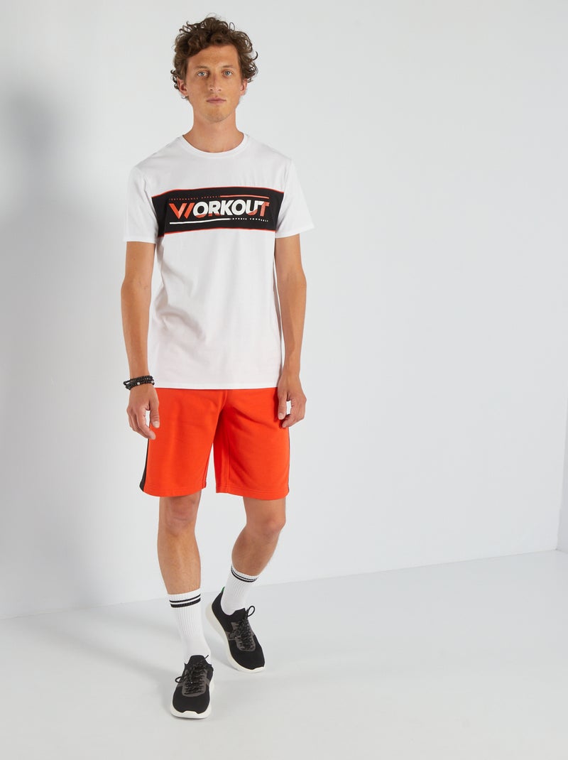 Camiseta de deporte de punto NEGRO - Kiabi