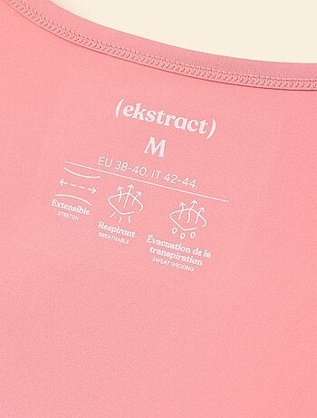 Camiseta de deporte fluida - (ekstract)