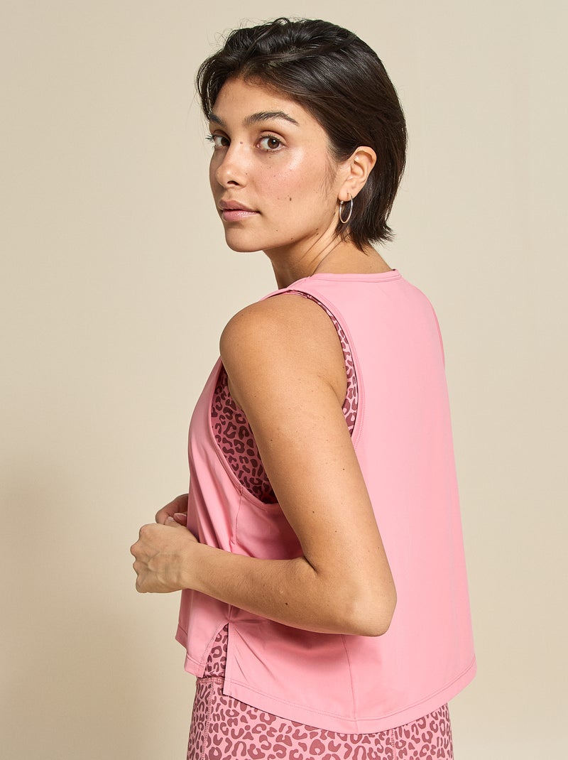 Camiseta de deporte fluida - (ekstract) Rosa - Kiabi