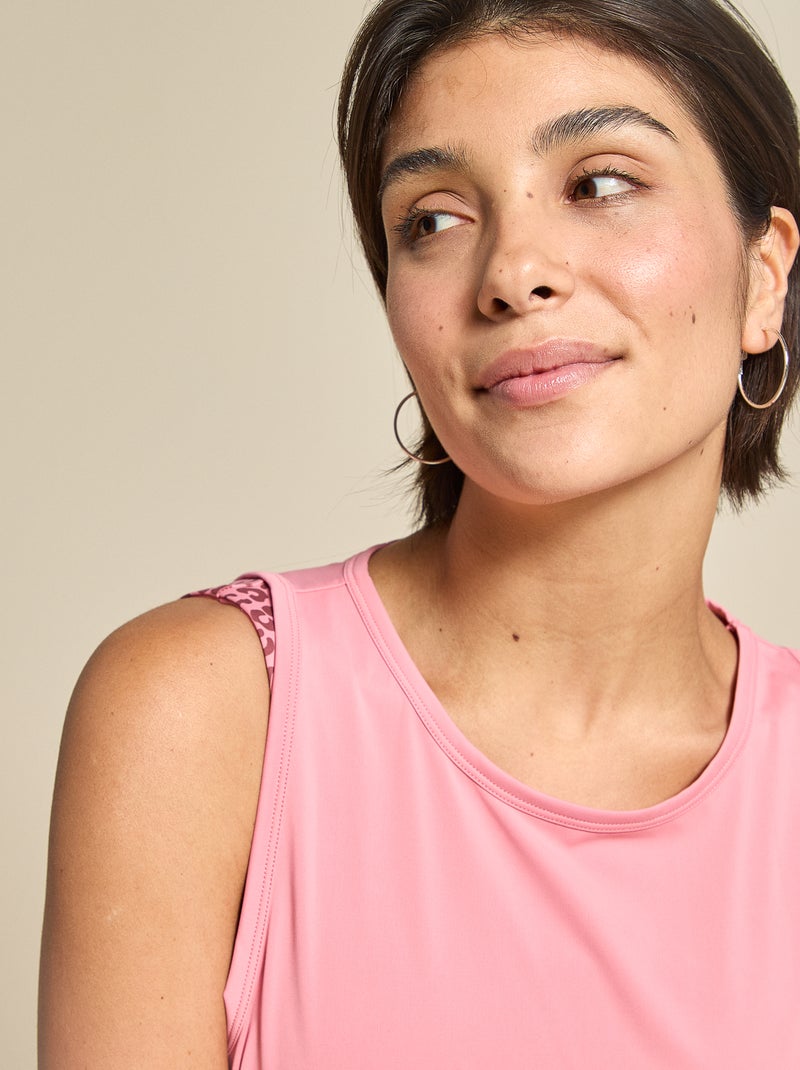 Camiseta de deporte fluida - (ekstract) Rosa - Kiabi