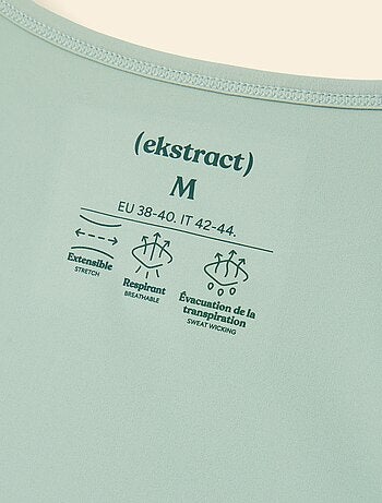 Camiseta de deporte fluida - (ekstract)