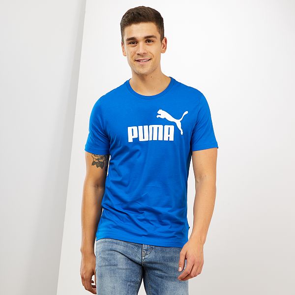 camiseta puma azul