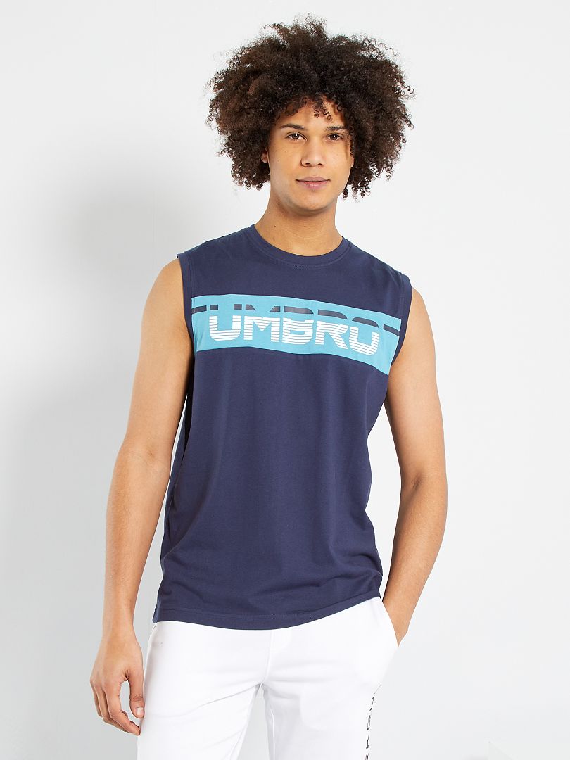 Camiseta de deporte sin mangas 'Umbro' AZUL - Kiabi