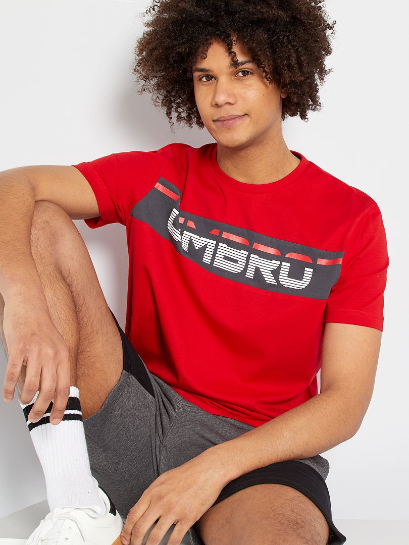 Camiseta de deporte 'Umbro' ROJO - Kiabi