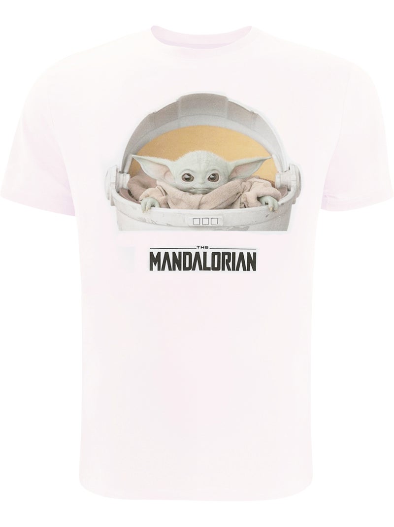 Camiseta de el niño de algodón para hombre - star wars: the mandalorian Blanco - Kiabi