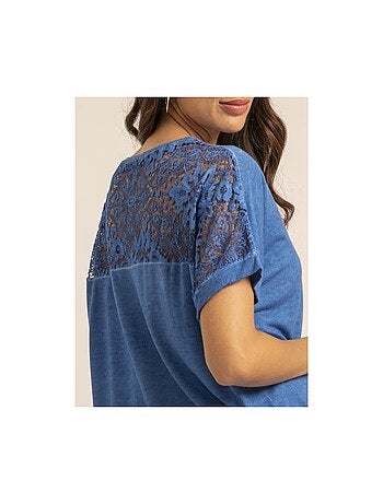 Camiseta de encaje FERASSIA