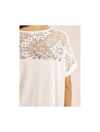 Camiseta de encaje FERASSIA