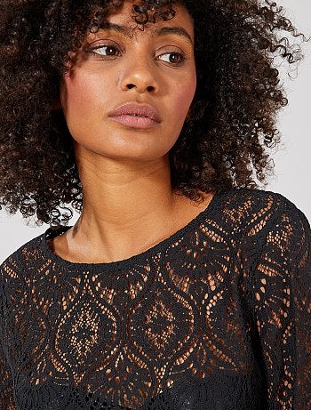 Camiseta de encaje - Kiabi