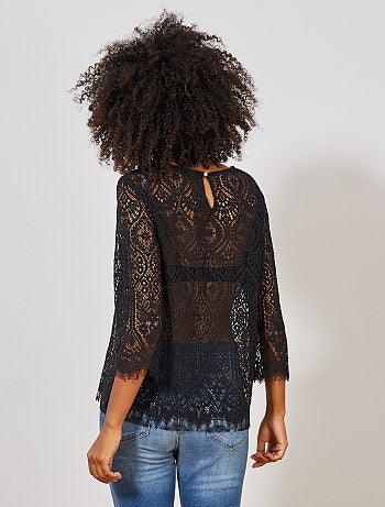 Camiseta de encaje - Kiabi