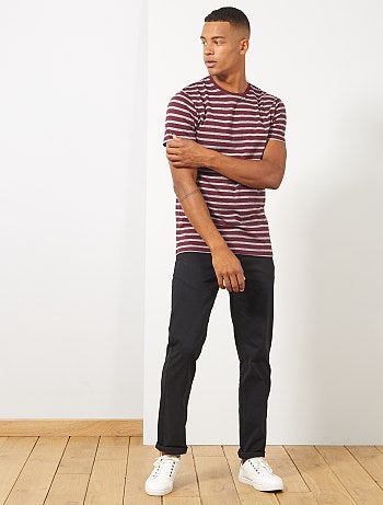 Hombre talla S-XXL - Camiseta de estilo marinero - Kiabi