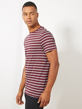 Hombre talla S-XXL - Camiseta de estilo marinero - Kiabi