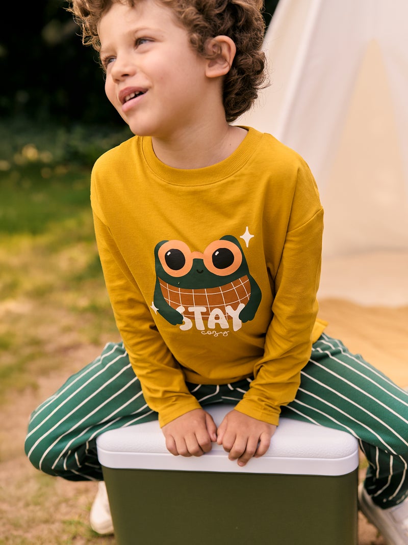 Camiseta de fantasía - Grafik Edition Amarillo - Kiabi