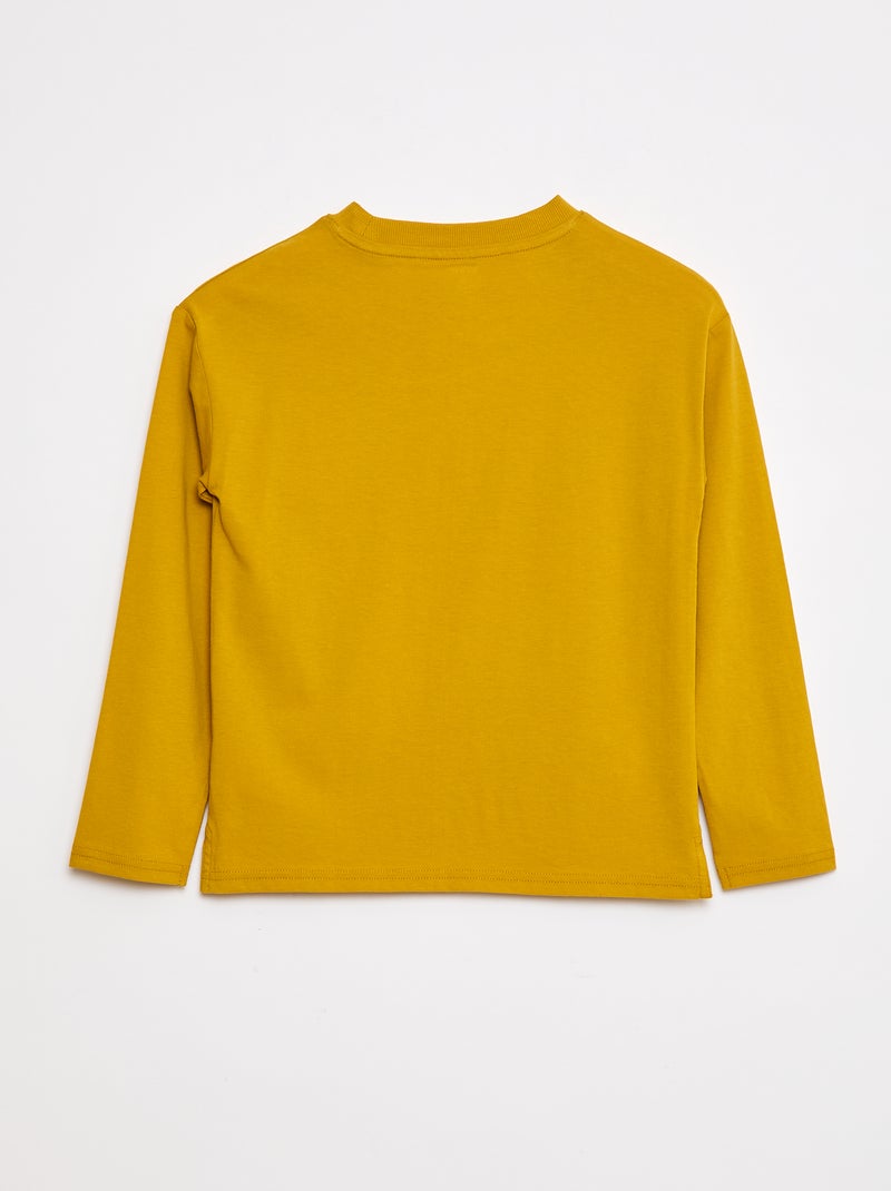 Camiseta de fantasía - Grafik Edition Amarillo - Kiabi