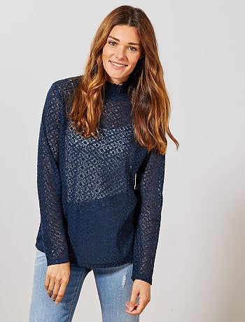 Camiseta de fantasía calada - Kiabi